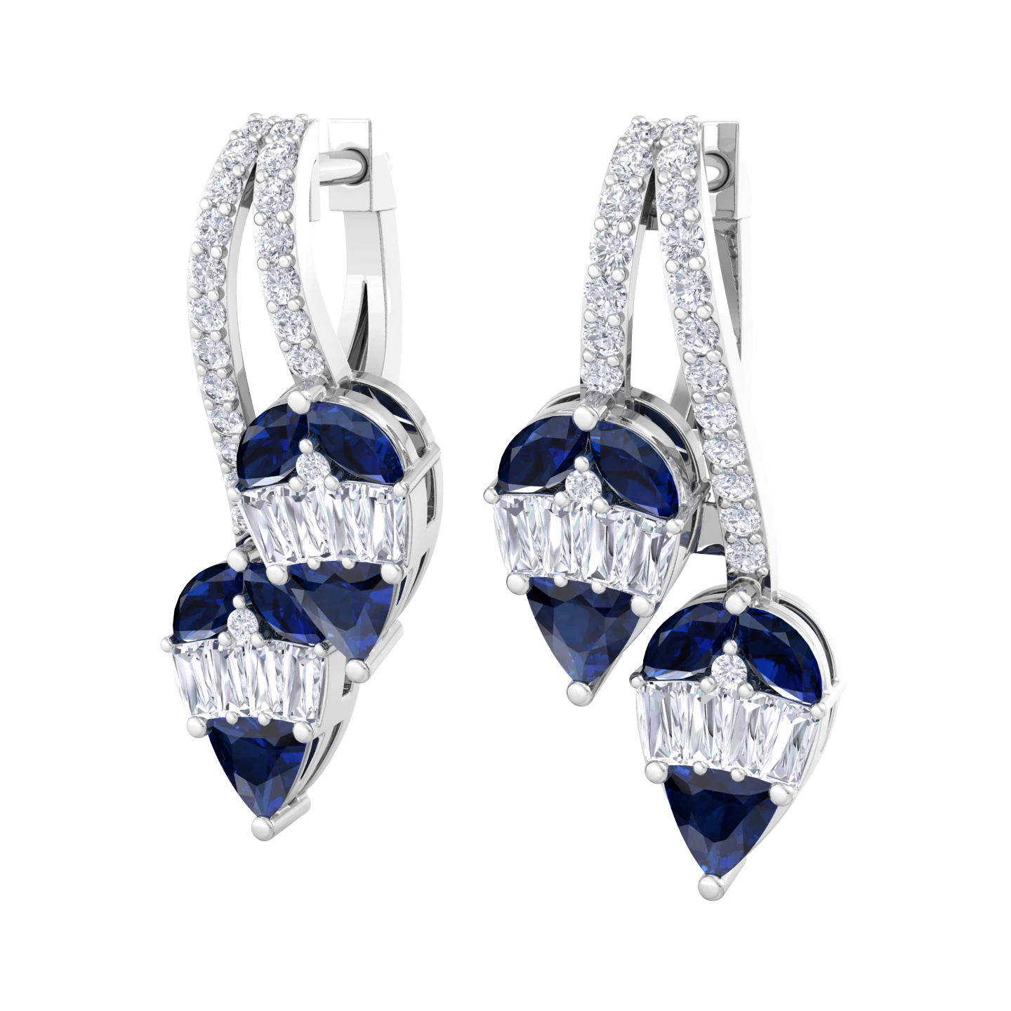 NATURAL DIAMOND JEWELLERY EARRING