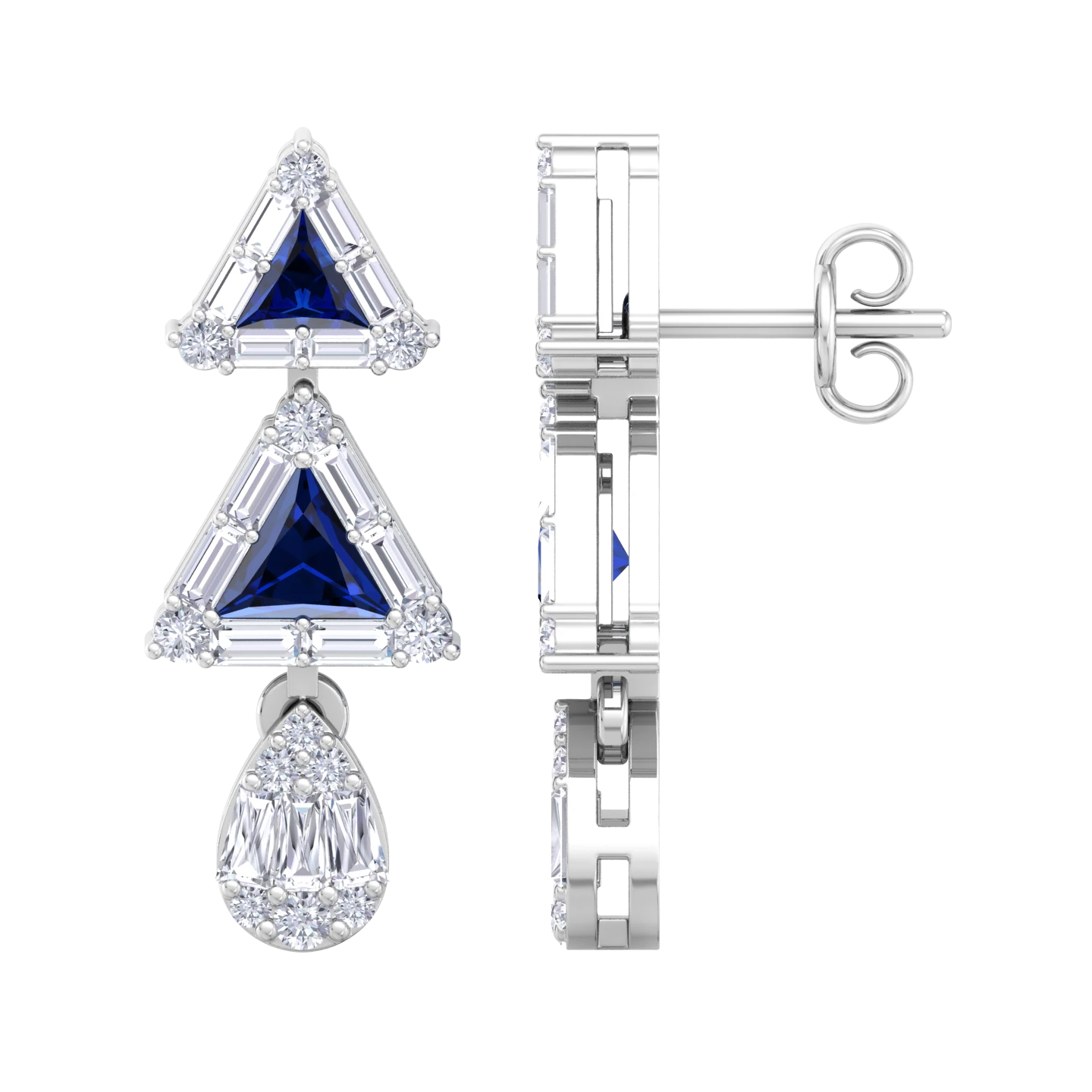 NATURAL DIAMOND JEWELLERY EARRING