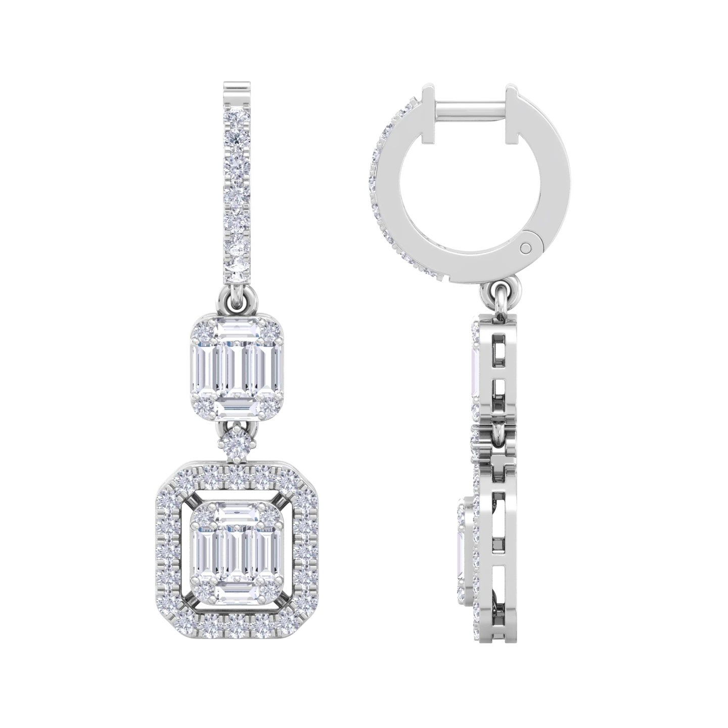 NATURAL DIAMOND JEWELLERY EARRING