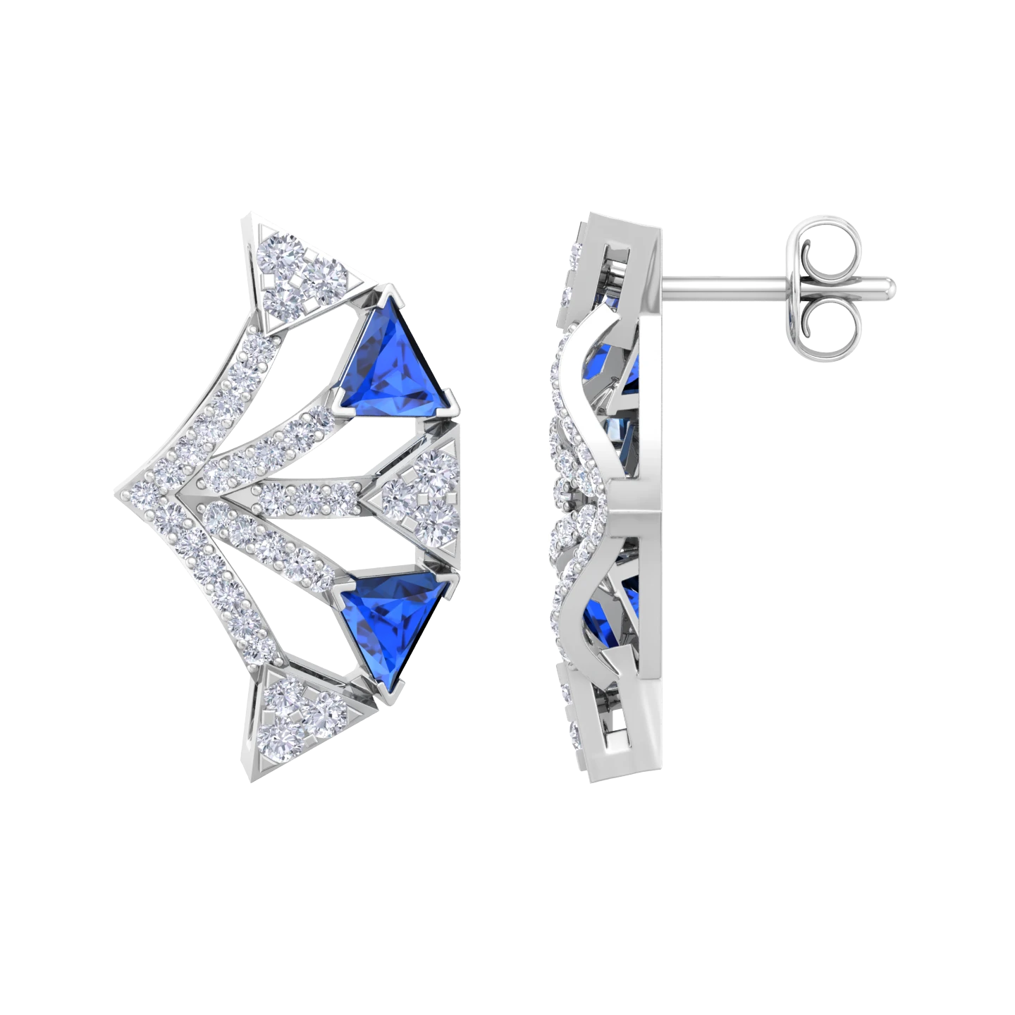 NATURAL DIAMOND JEWELLERY EARRING