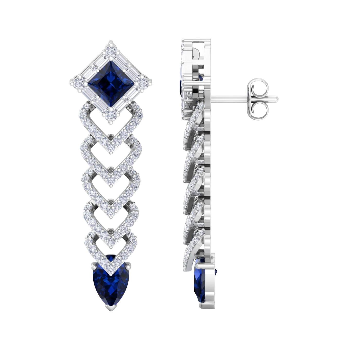 NATURAL DIAMOND JEWELLERY EARRING