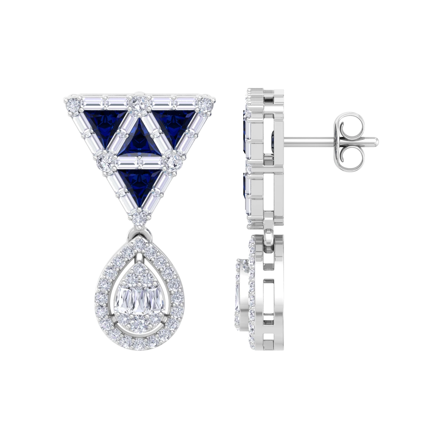 NATURAL DIAMOND JEWELLERY EARRING