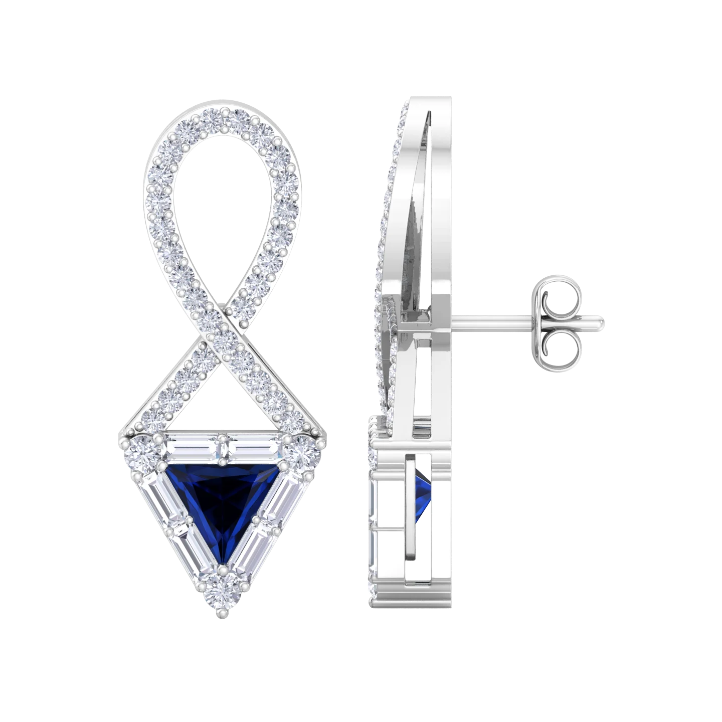 NATURAL DIAMOND JEWELLERY EARRING