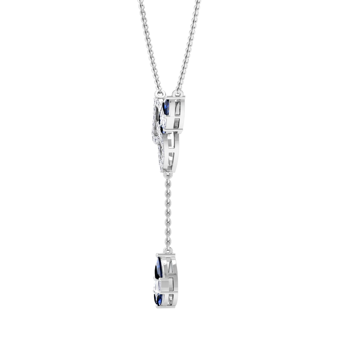 NATURAL DIAMOND JEWELLERY PENDANT SET