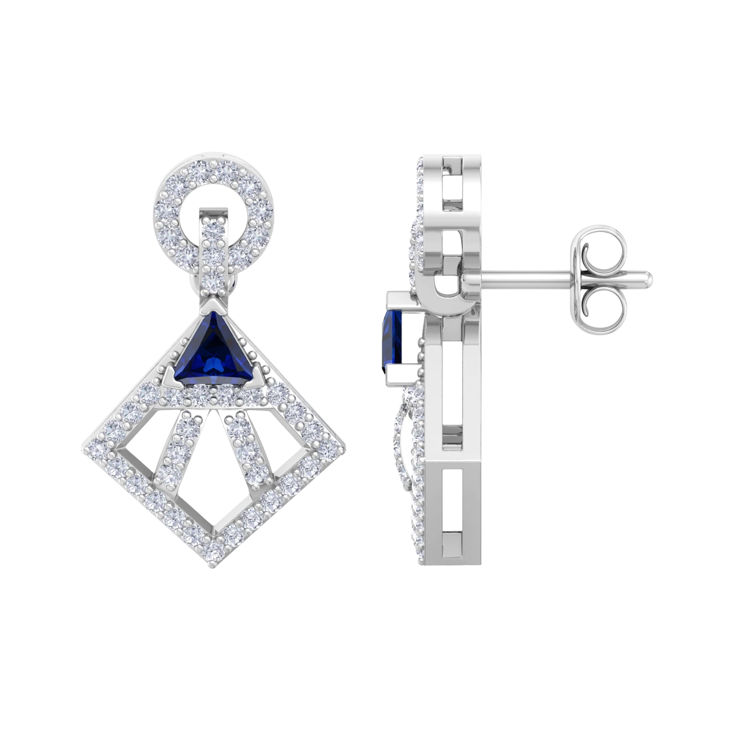 NATURAL DIAMOND JEWELLERY EARRING