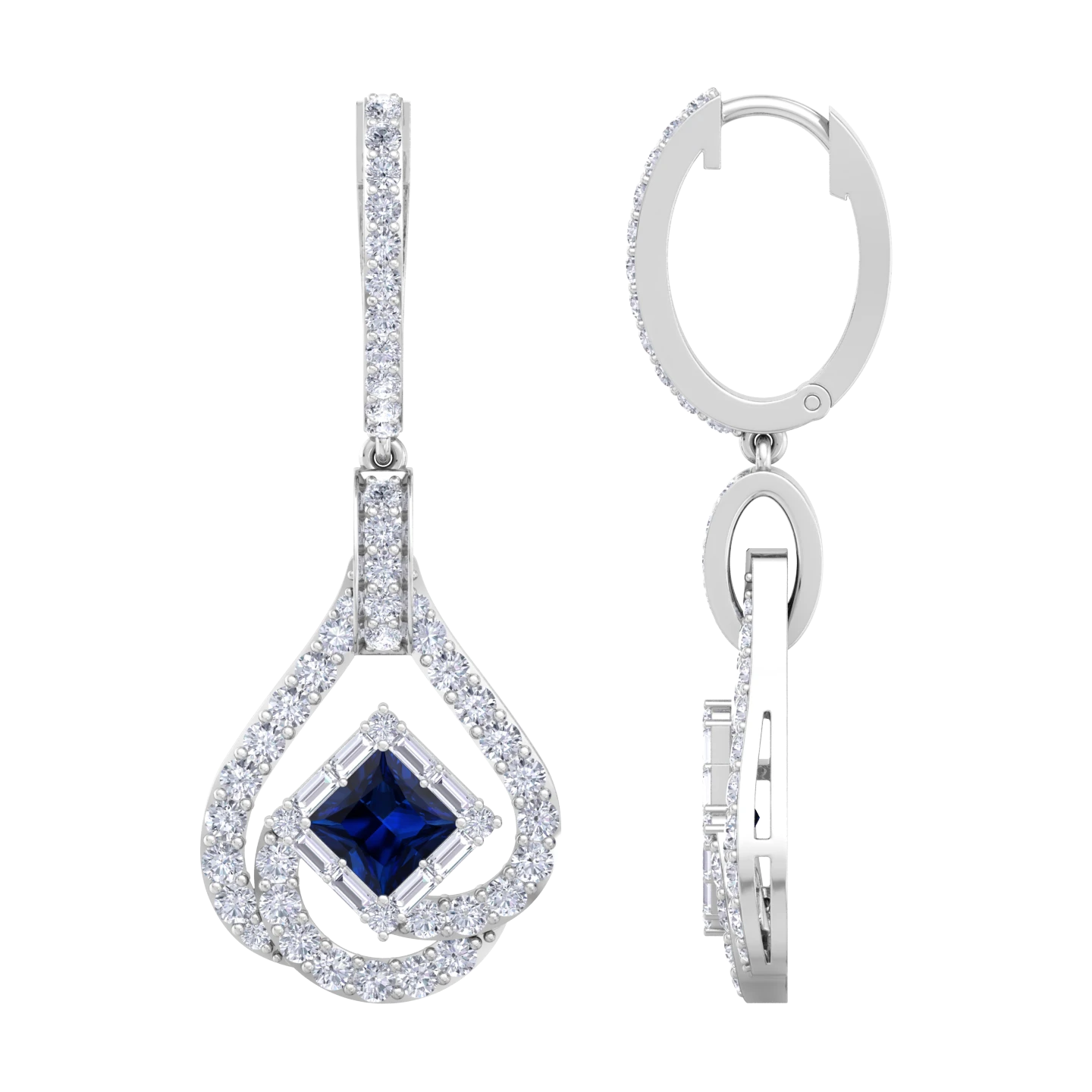 NATURAL DIAMOND JEWELLERY EARRING