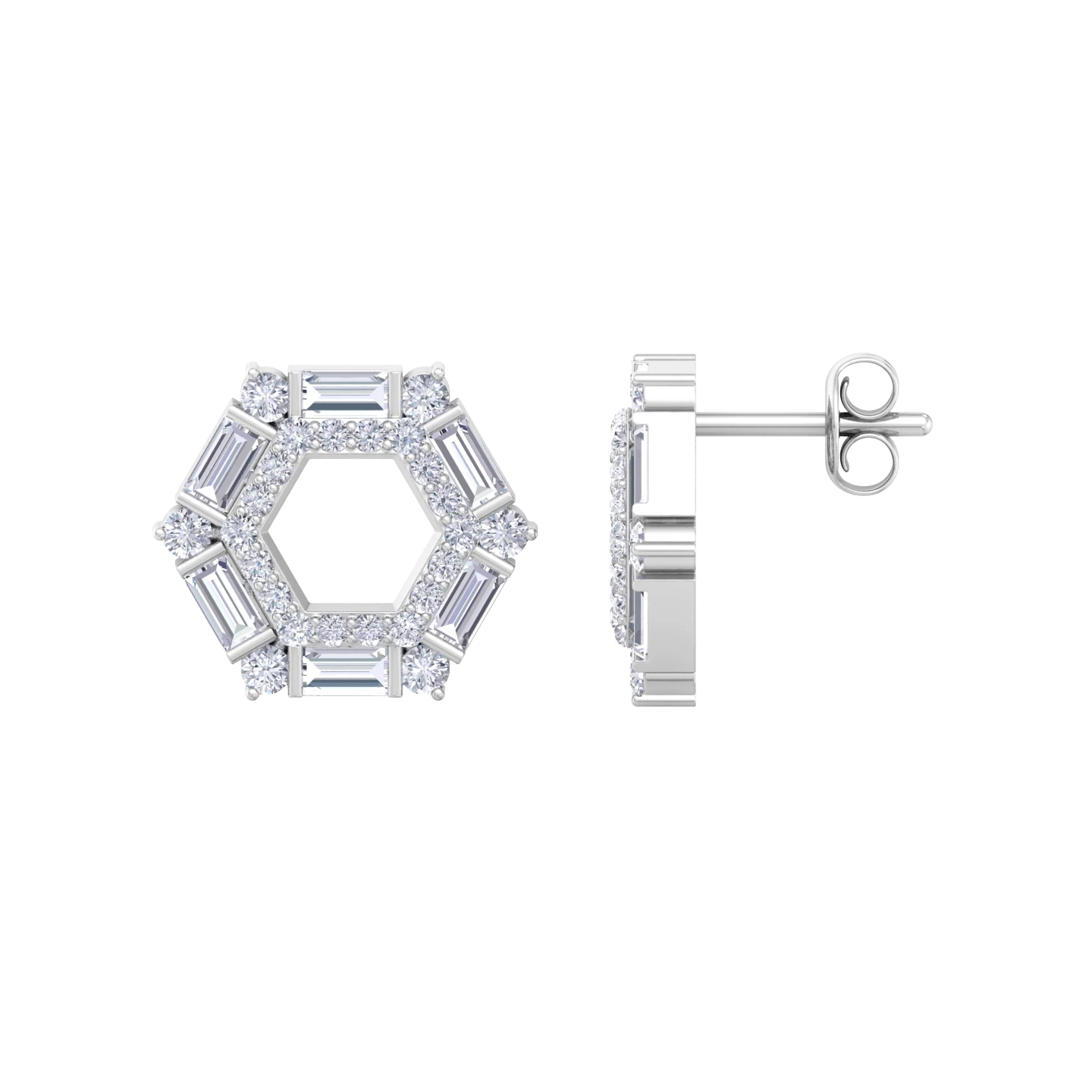 NATURAL DIAMOND JEWELLERY EARRING