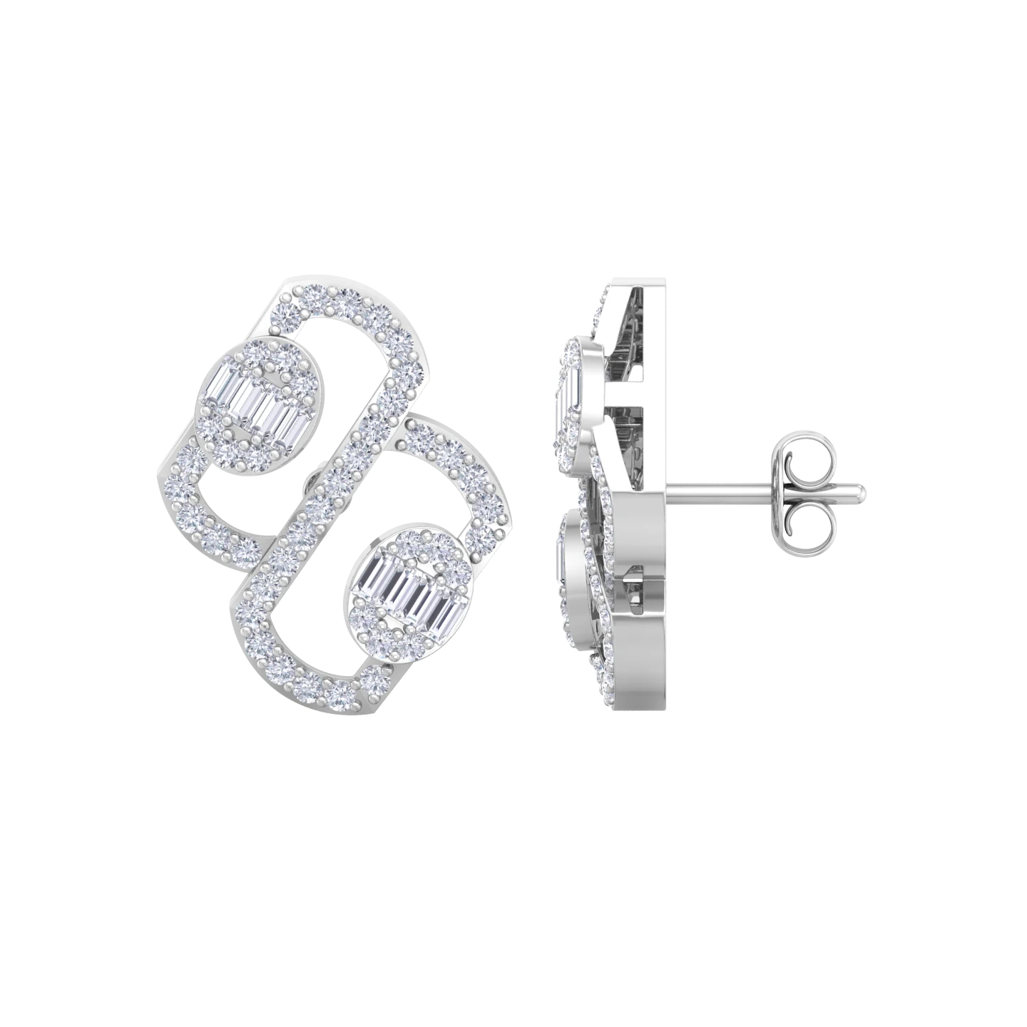 NATURAL DIAMOND JEWELLERY EARRING