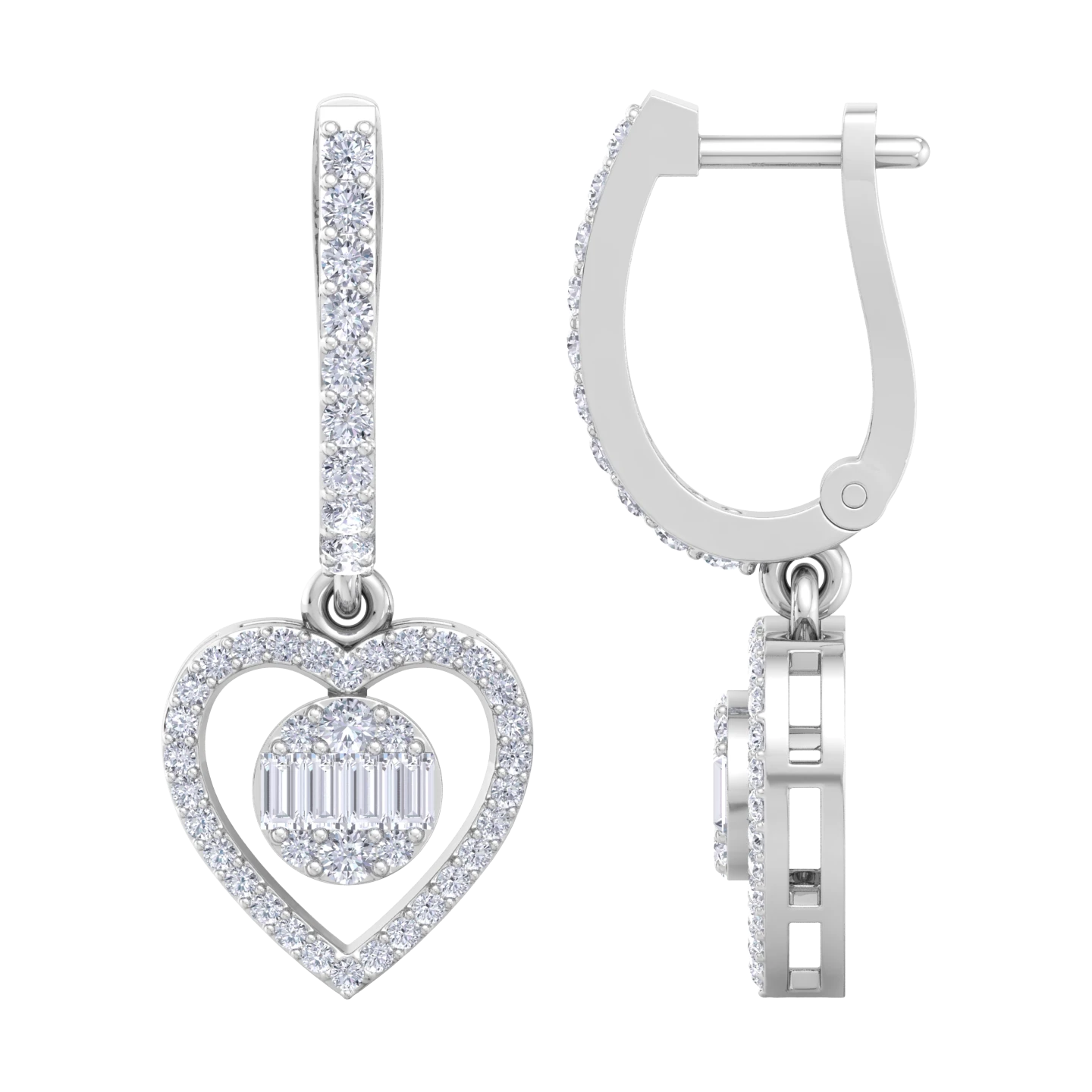 NATURAL DIAMOND JEWELLERY EARRING