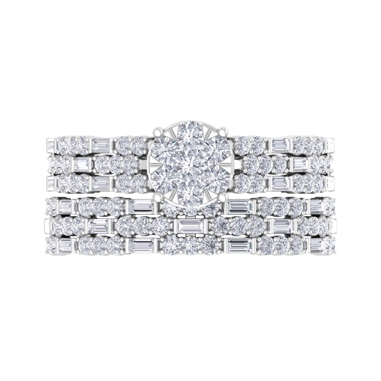 NATURAL DIAMOND JEWELLERY RING