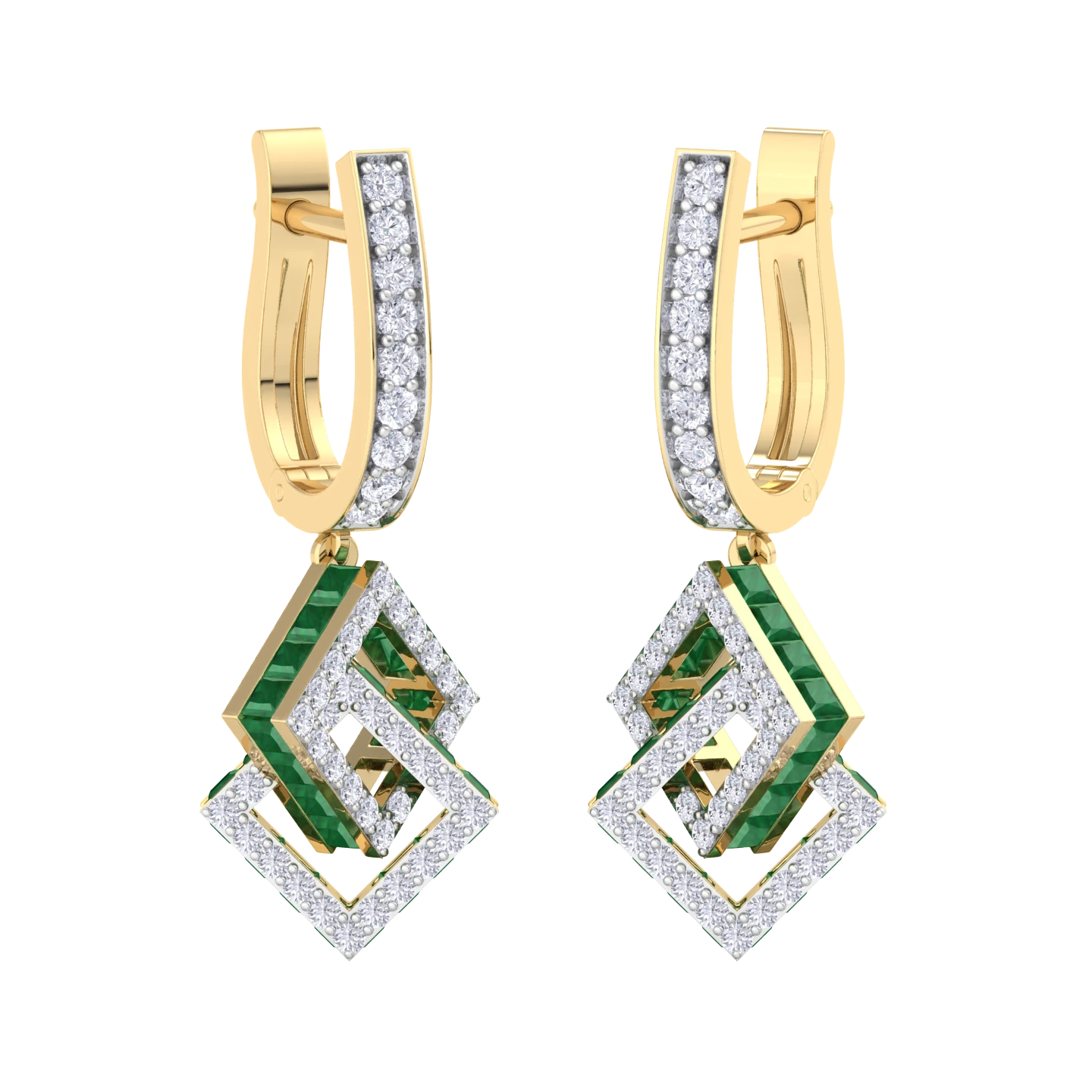 NATURAL DIAMOND JEWELLERY EARRING