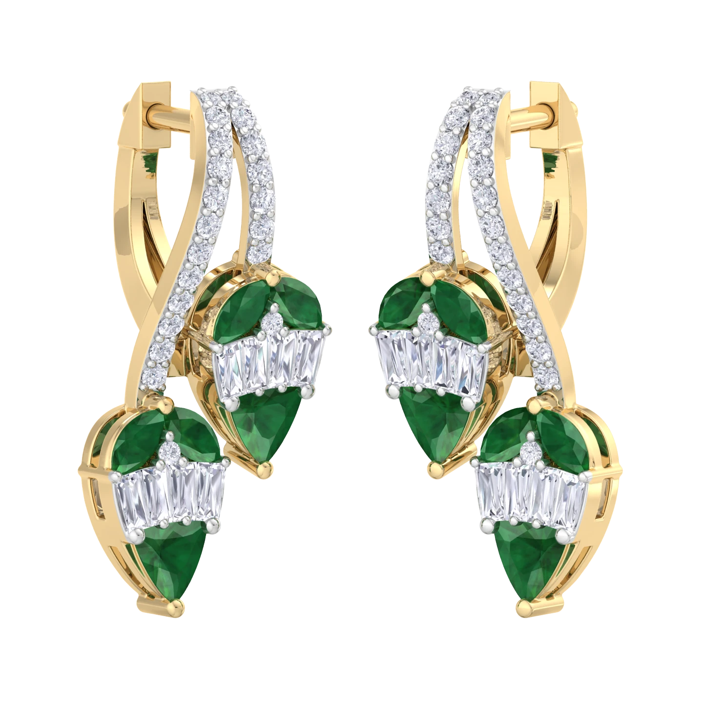 NATURAL DIAMOND JEWELLERY EARRING