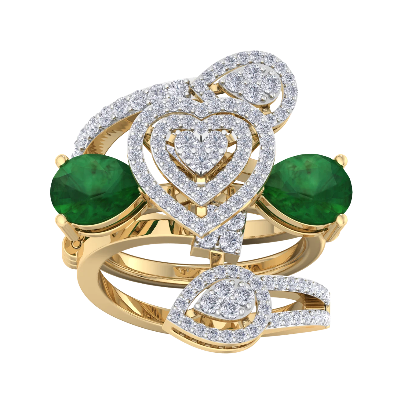 NATURAL DIAMOND JEWELLERY RING