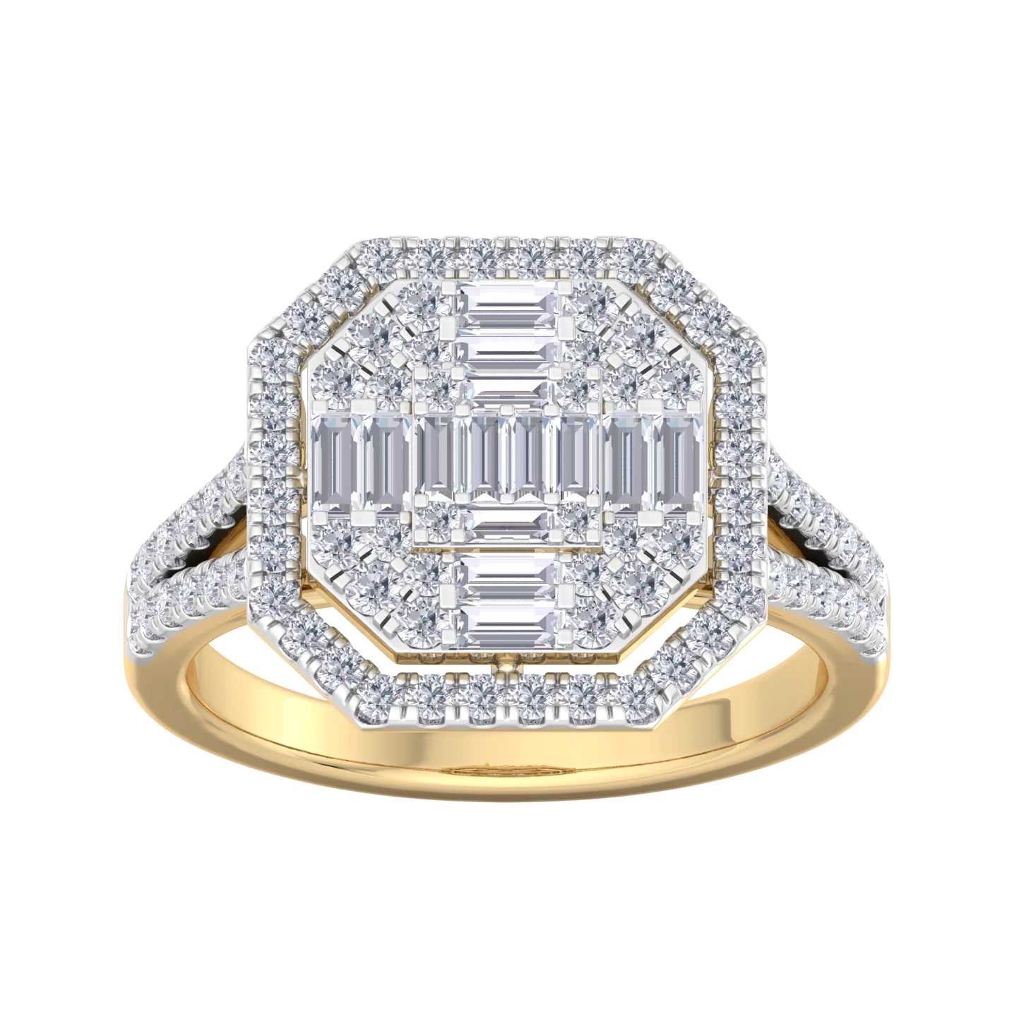 NATURAL DIAMOND JEWELLERY RING