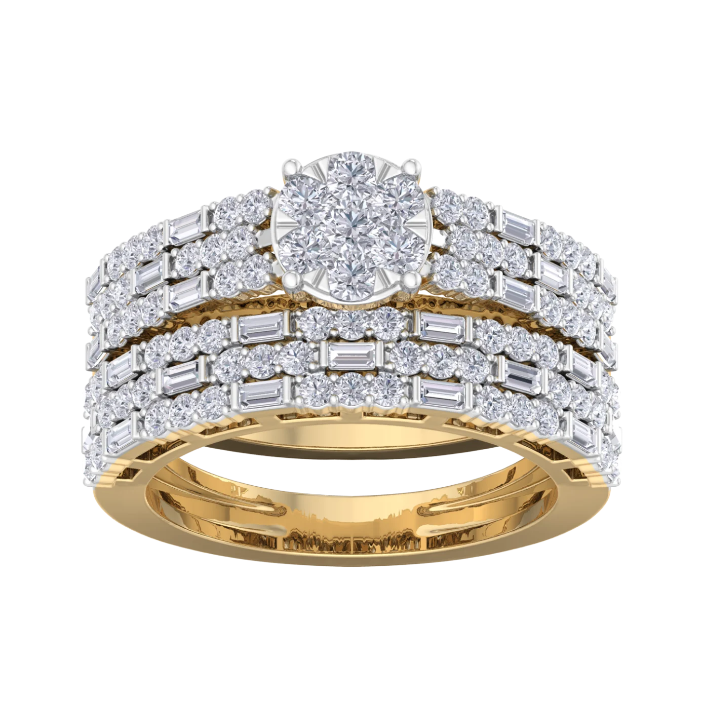 NATURAL DIAMOND JEWELLERY RING