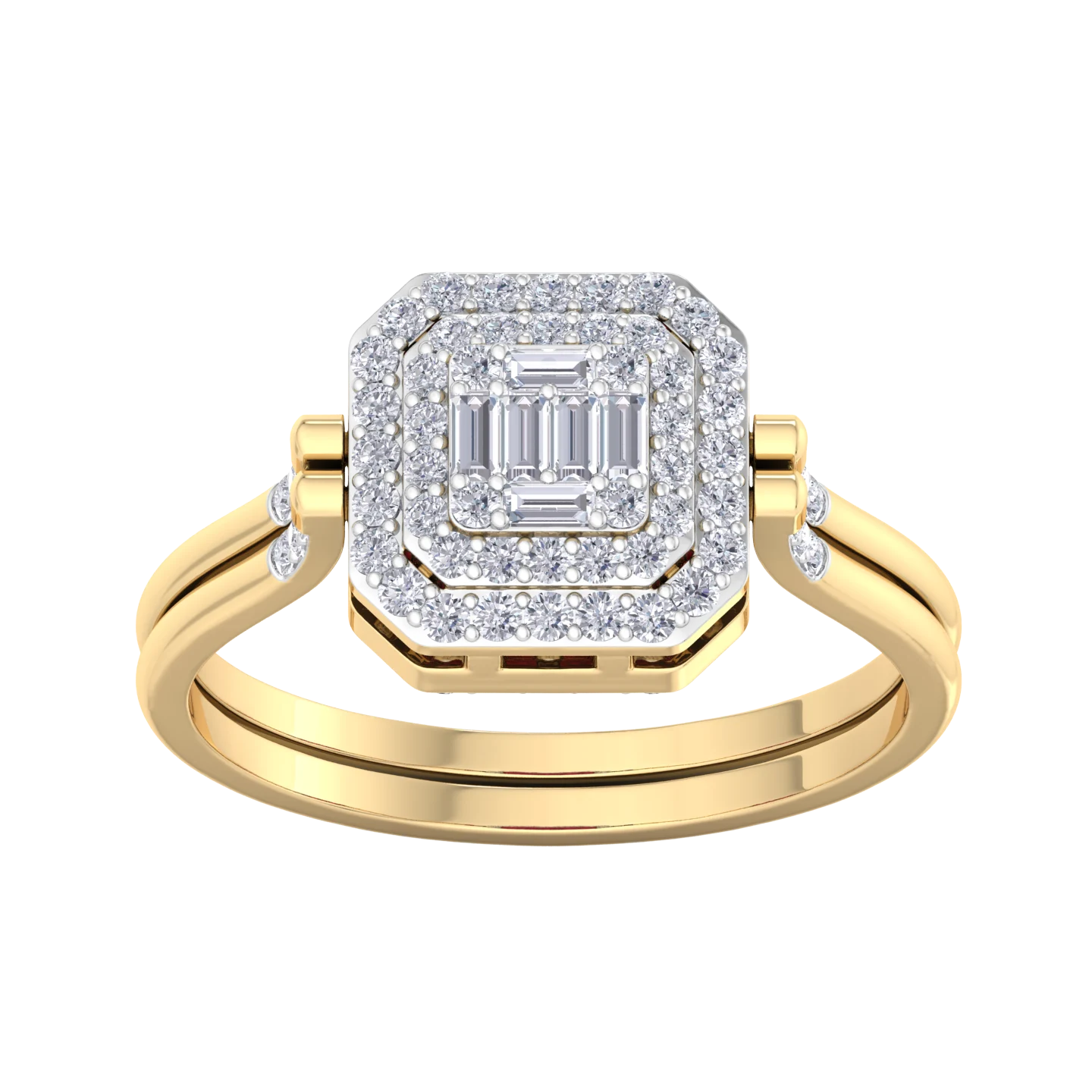 NATURAL DIAMOND JEWELLERY RING