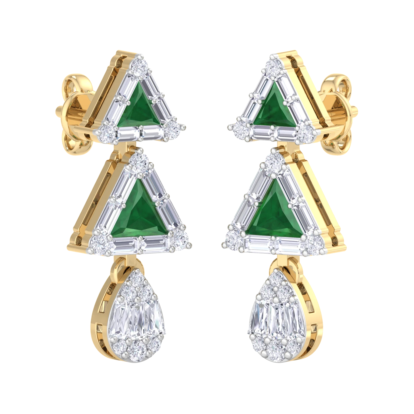 NATURAL DIAMOND JEWELLERY EARRING