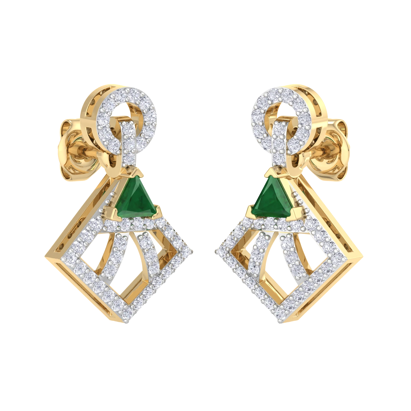 NATURAL DIAMOND JEWELLERY EARRING