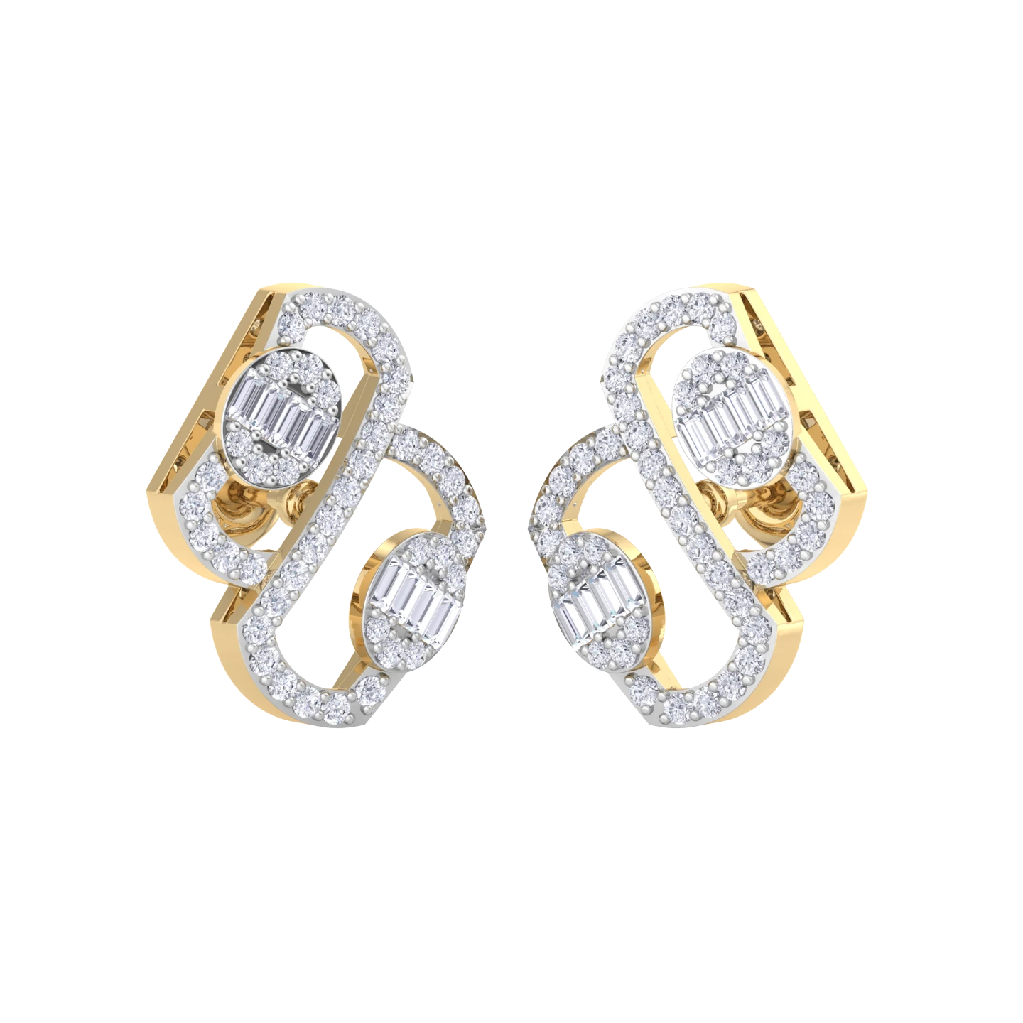 NATURAL DIAMOND JEWELLERY EARRING