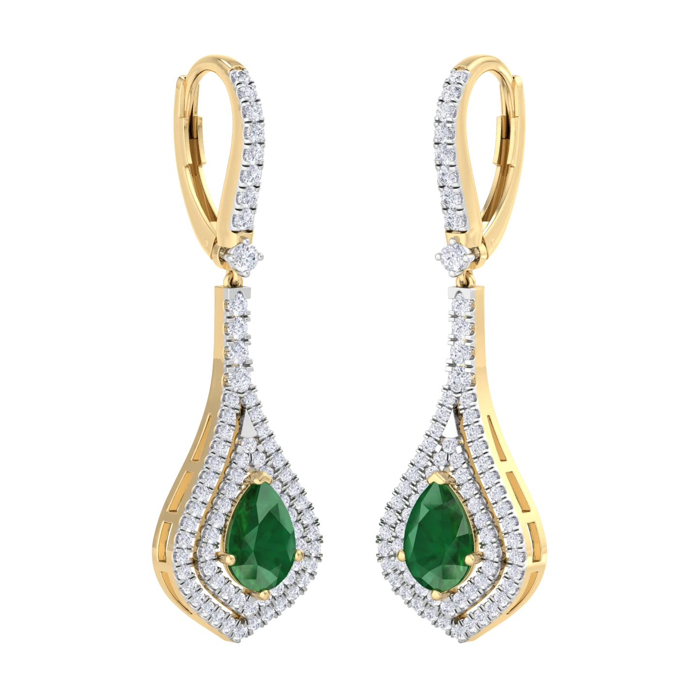 NATURAL DIAMOND JEWELLERY EARRING