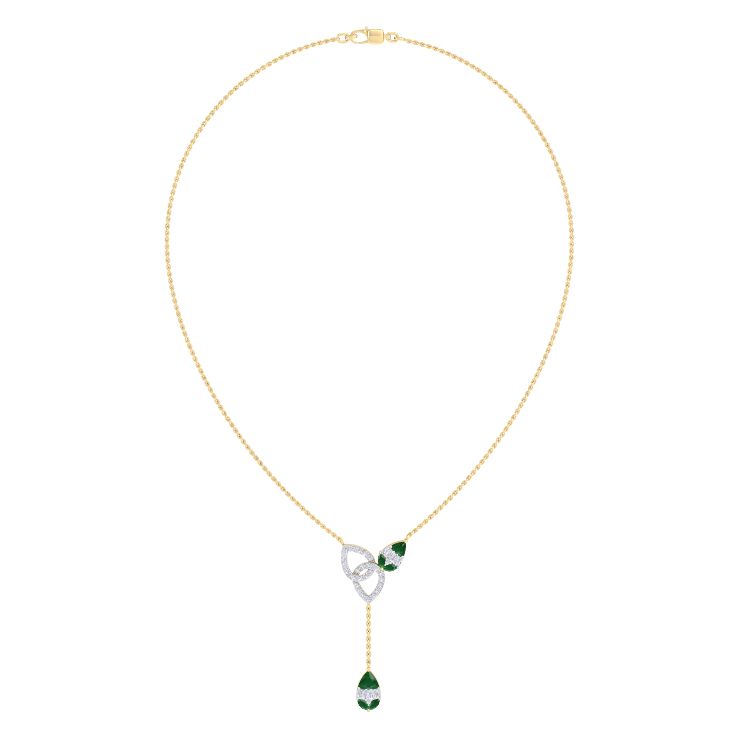 NATURAL DIAMOND JEWELLERY PENDANT SET