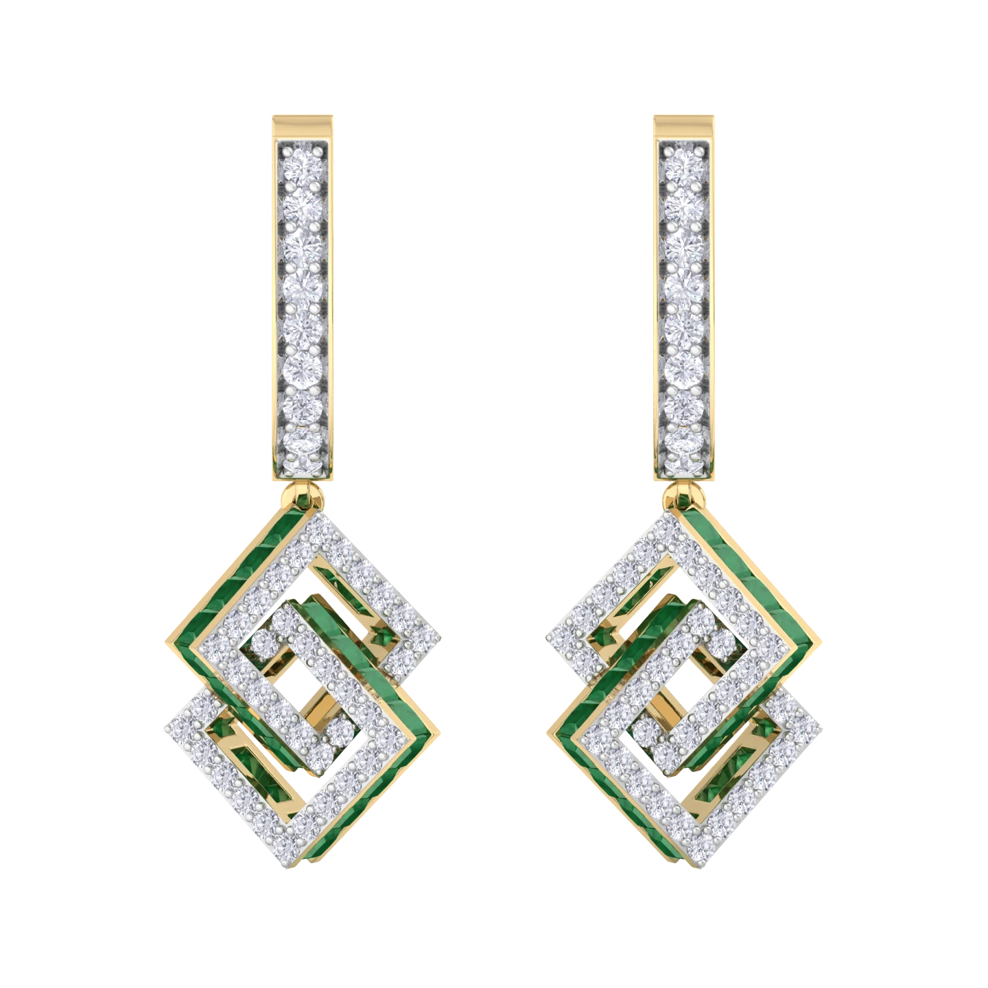 NATURAL DIAMOND JEWELLERY EARRING