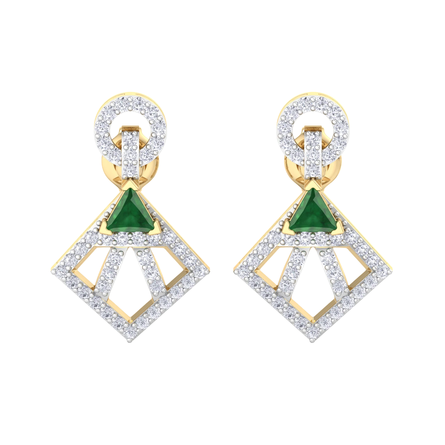 NATURAL DIAMOND JEWELLERY EARRING