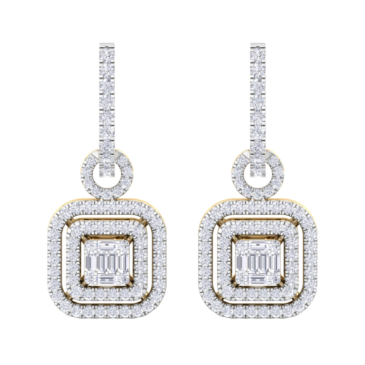 NATURAL DIAMOND JEWELLERY EARRING