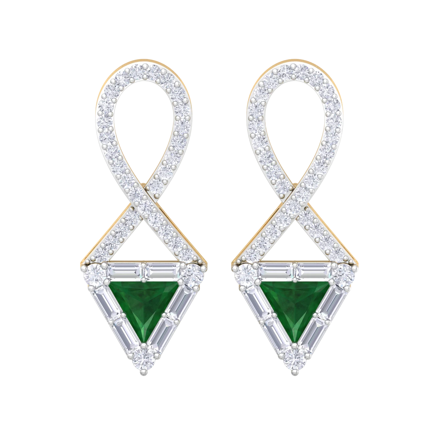 NATURAL DIAMOND JEWELLERY EARRING