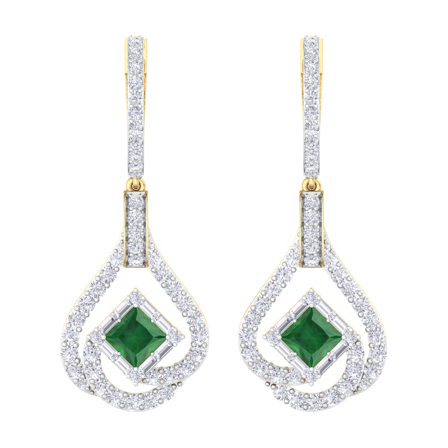 NATURAL DIAMOND JEWELLERY EARRING