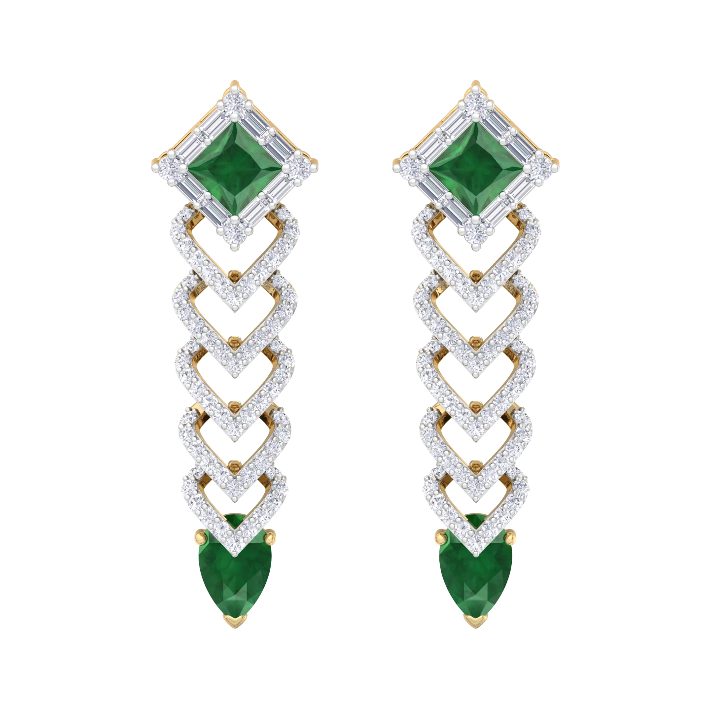 NATURAL DIAMOND JEWELLERY EARRING