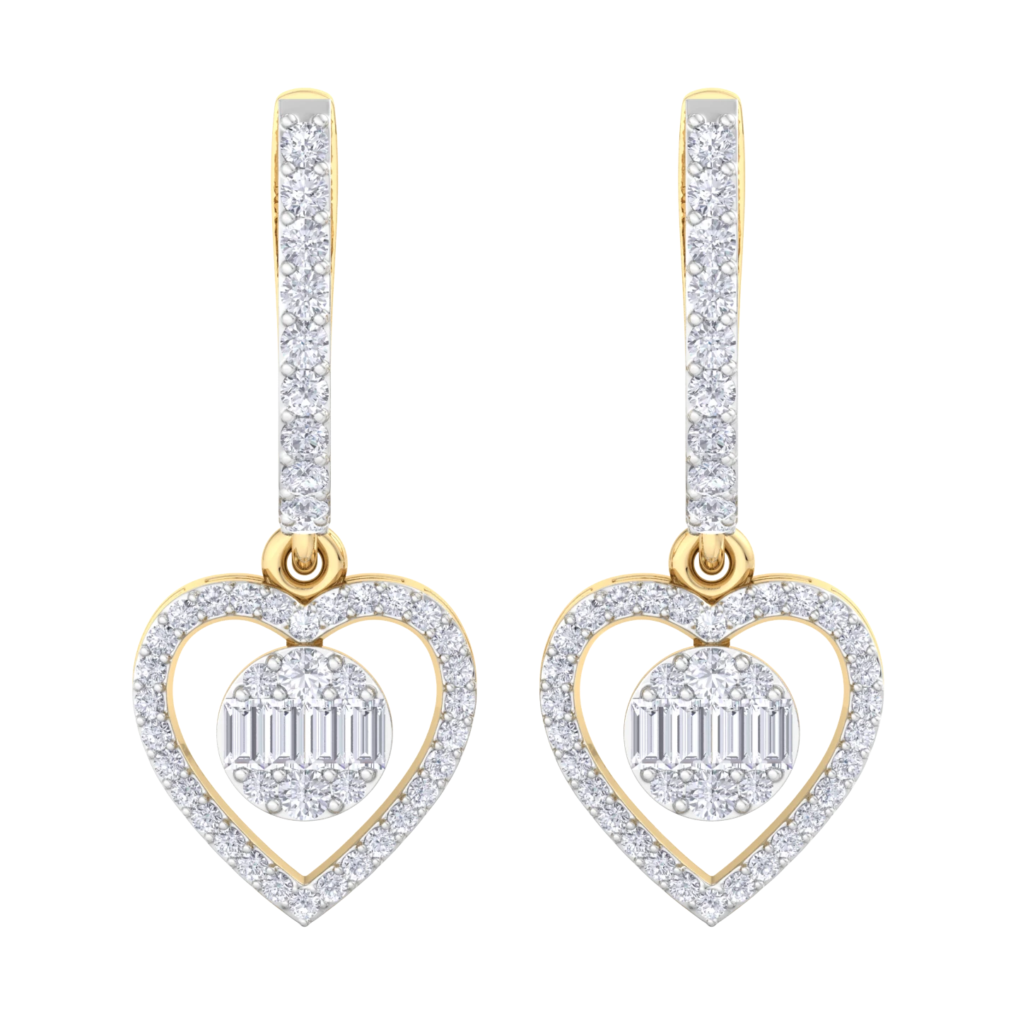 NATURAL DIAMOND JEWELLERY EARRING