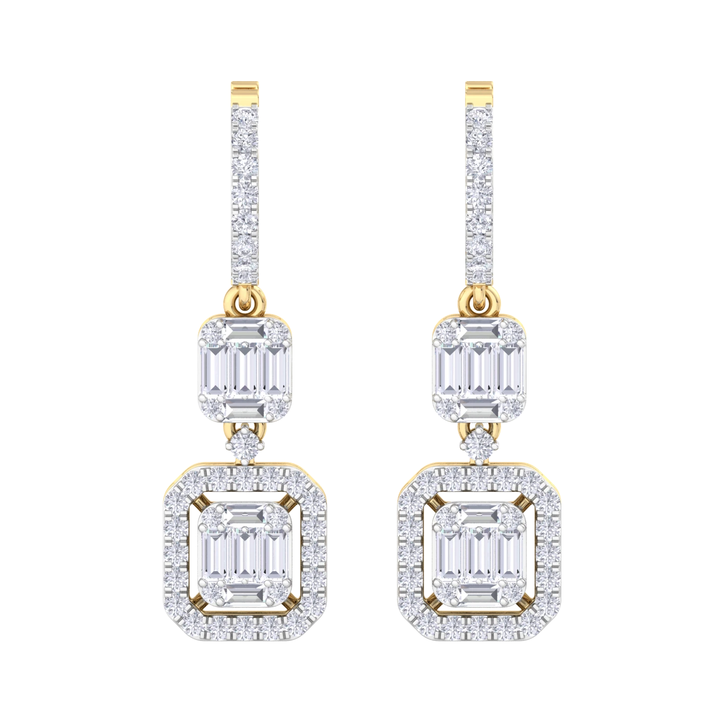 NATURAL DIAMOND JEWELLERY EARRING