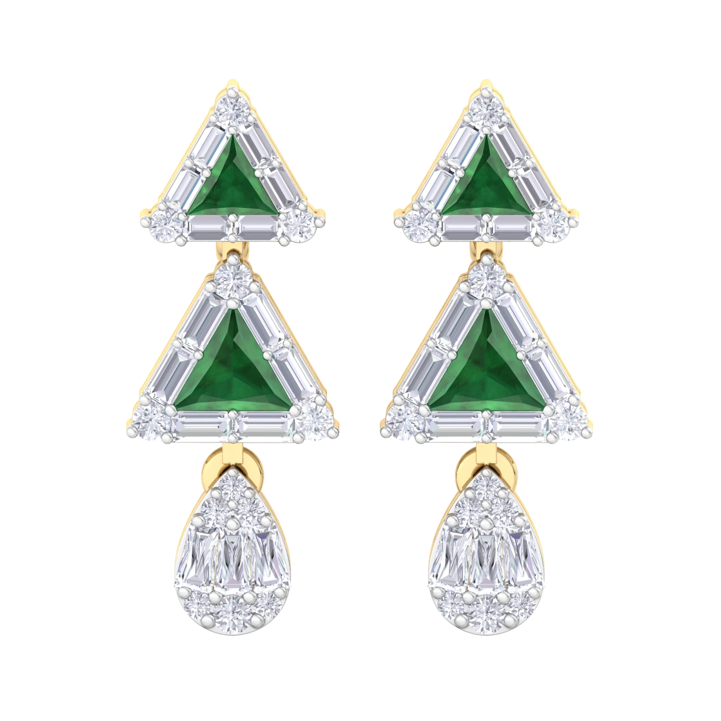 NATURAL DIAMOND JEWELLERY EARRING