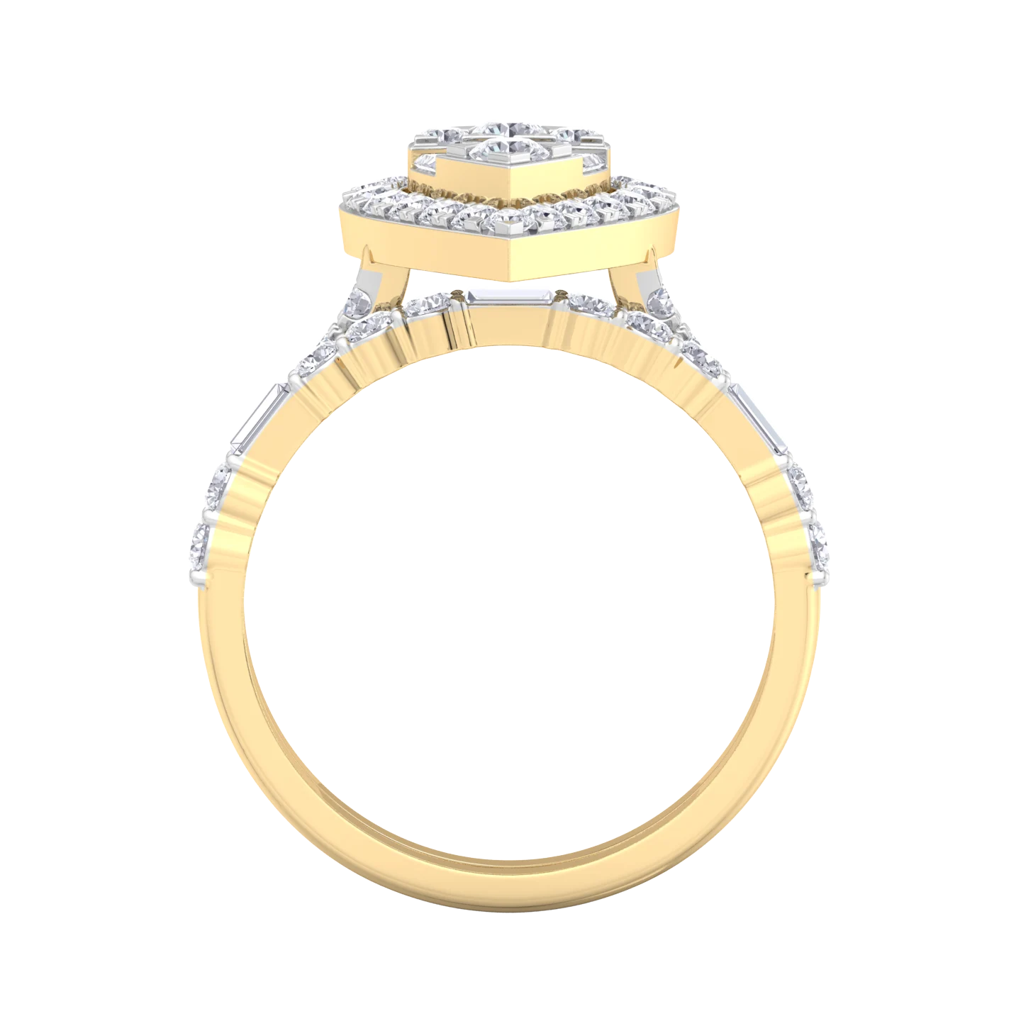 NATURAL DIAMOND JEWELLERY RING