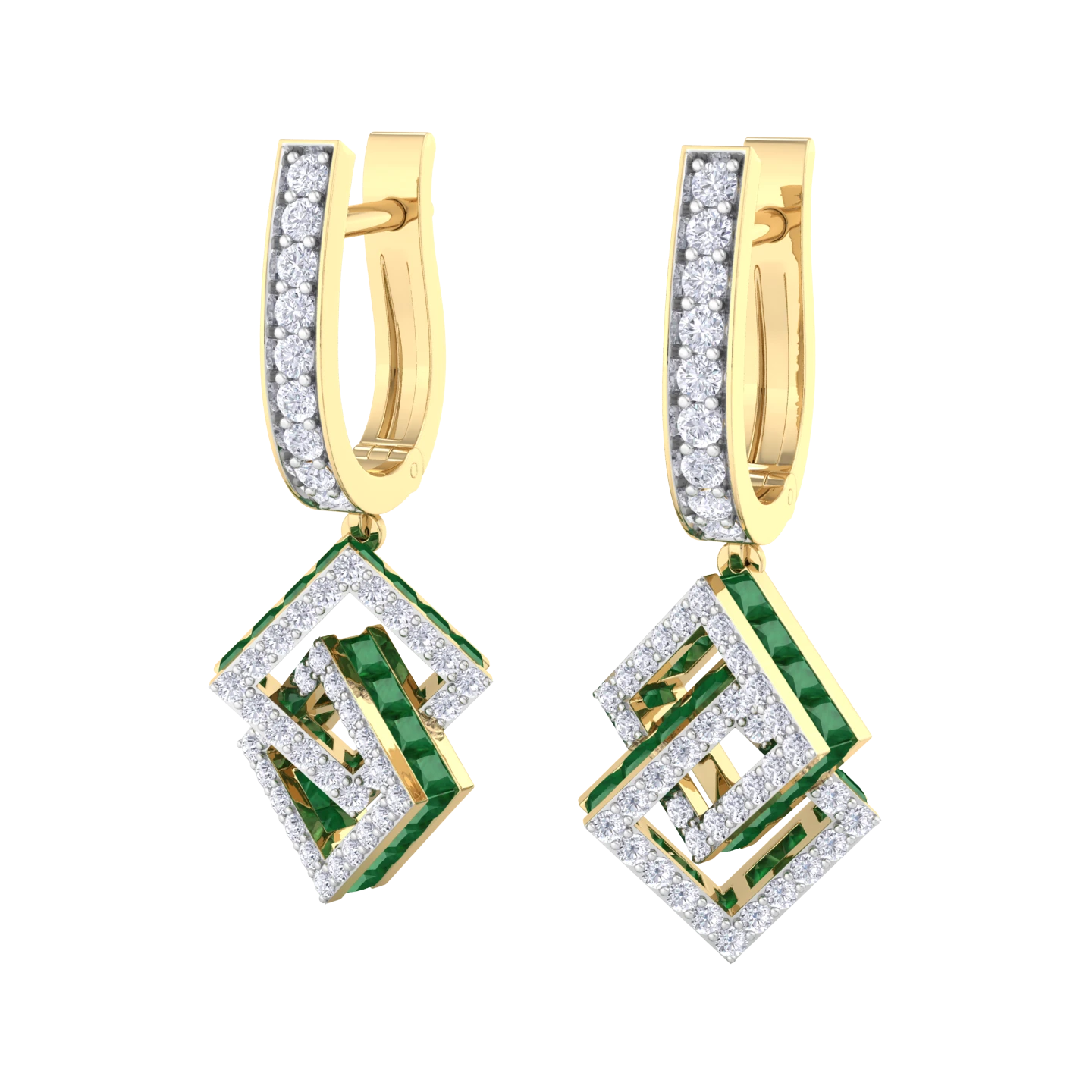 NATURAL DIAMOND JEWELLERY EARRING