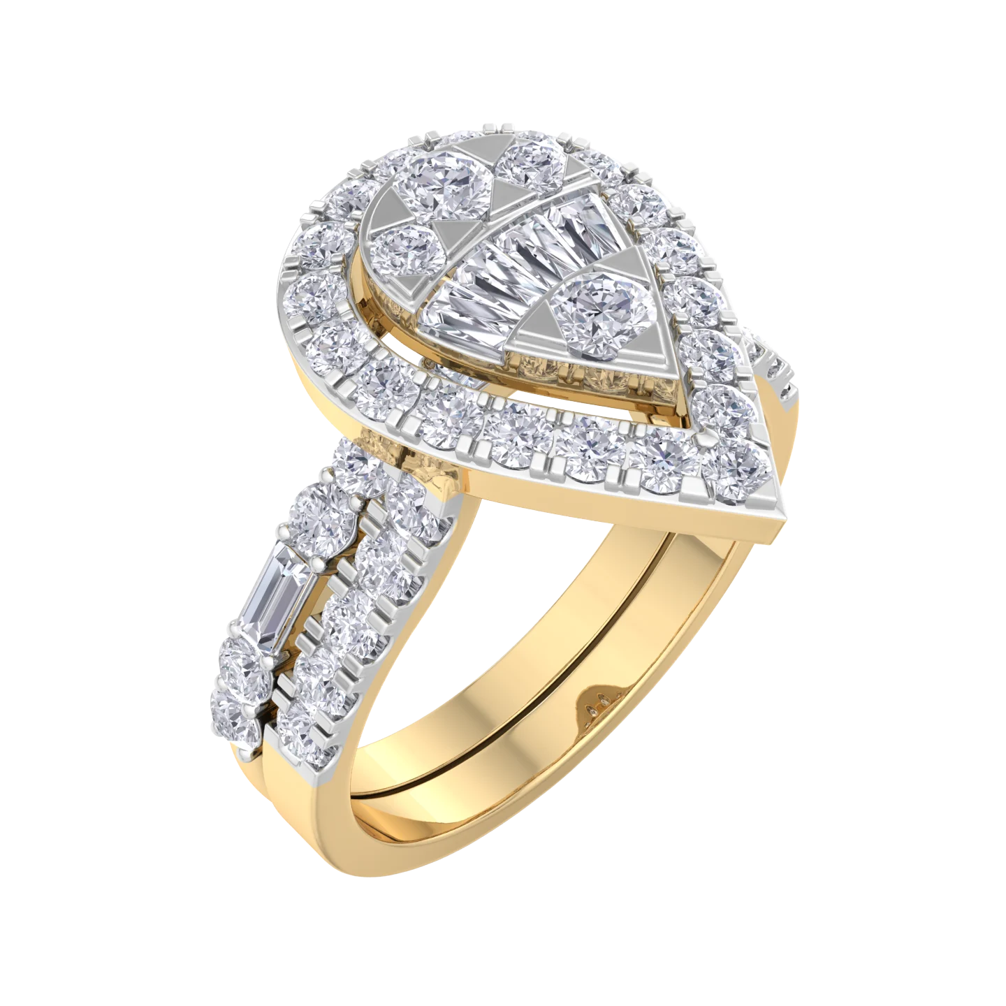 NATURAL DIAMOND JEWELLERY RING