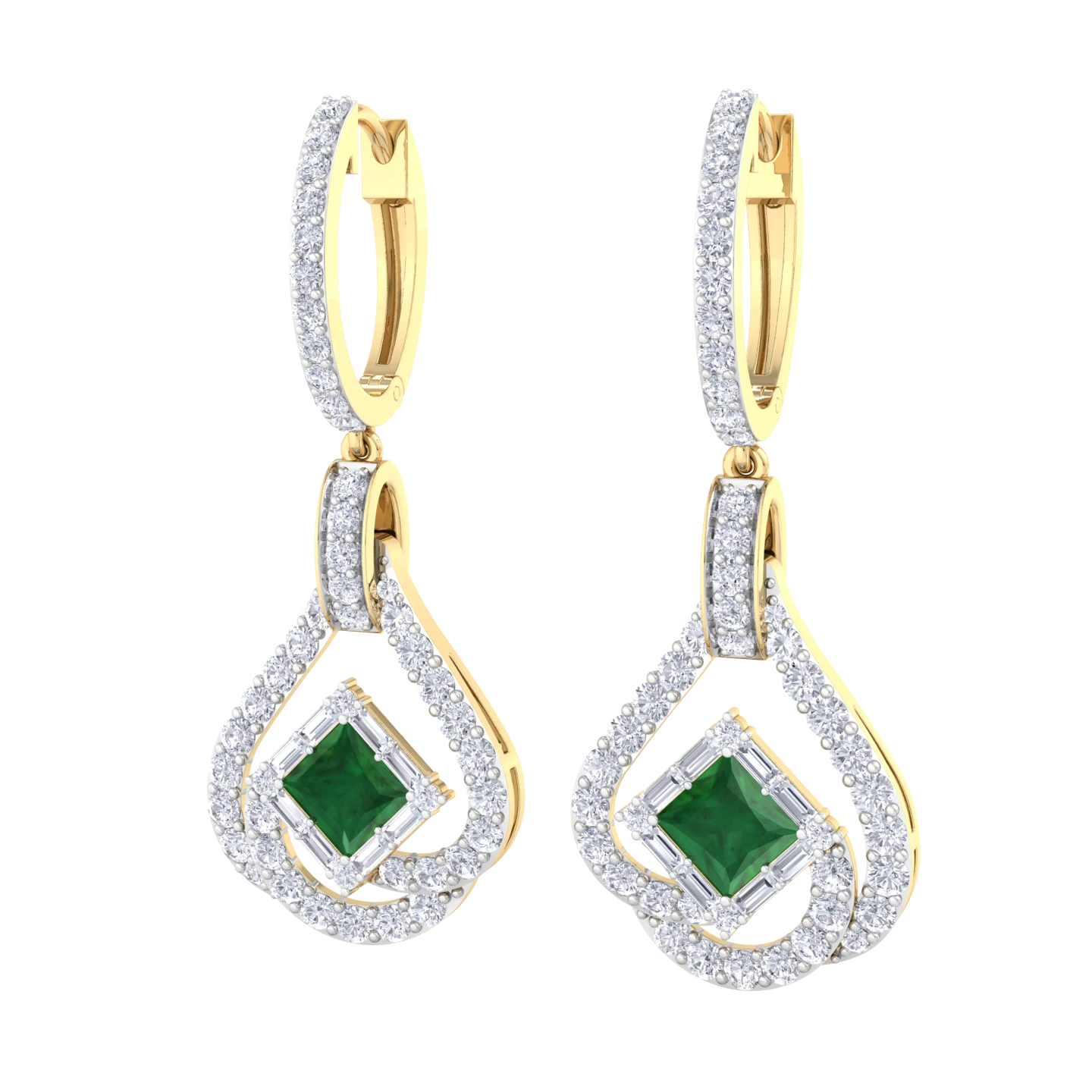 NATURAL DIAMOND JEWELLERY EARRING