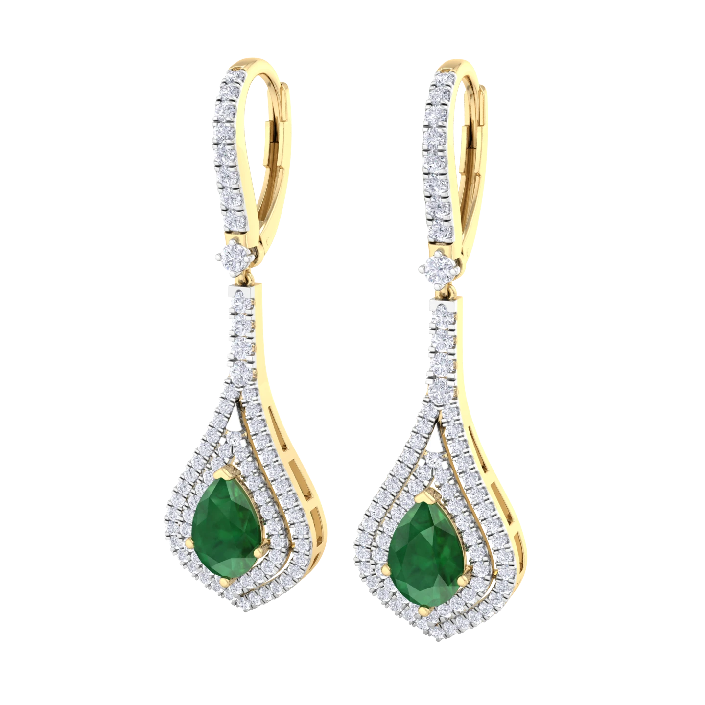 NATURAL DIAMOND JEWELLERY EARRING