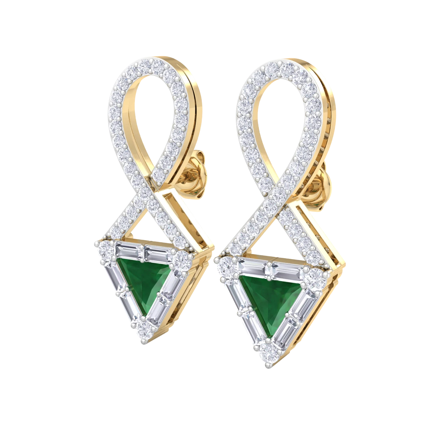 NATURAL DIAMOND JEWELLERY EARRING