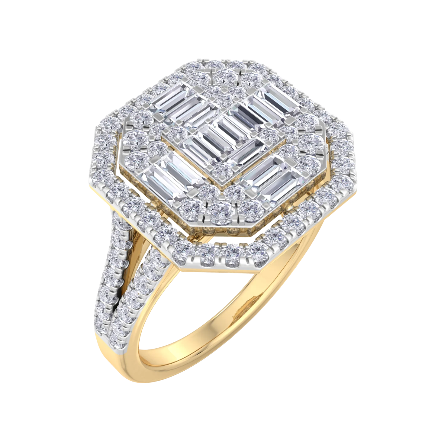 NATURAL DIAMOND JEWELLERY RING