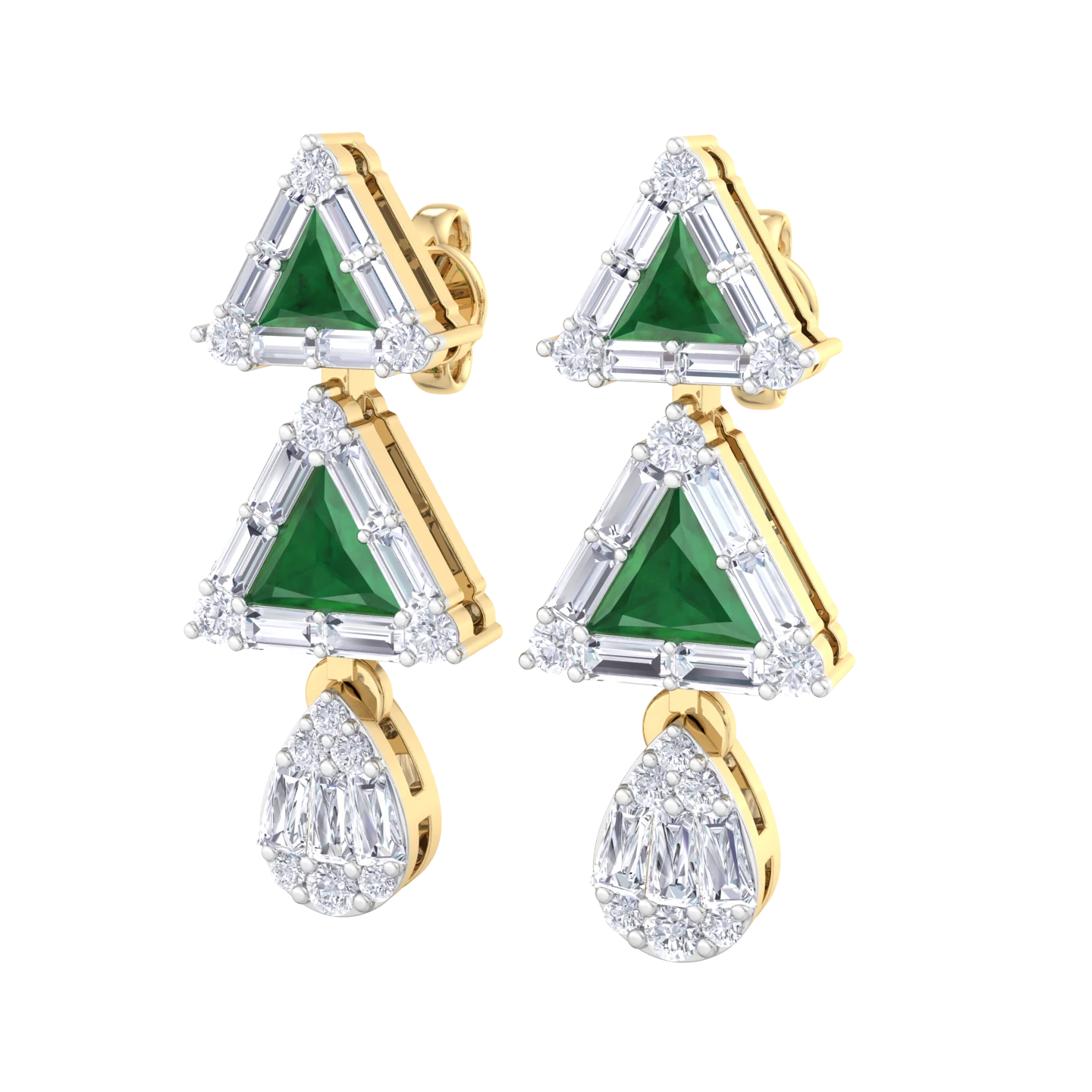 NATURAL DIAMOND JEWELLERY EARRING