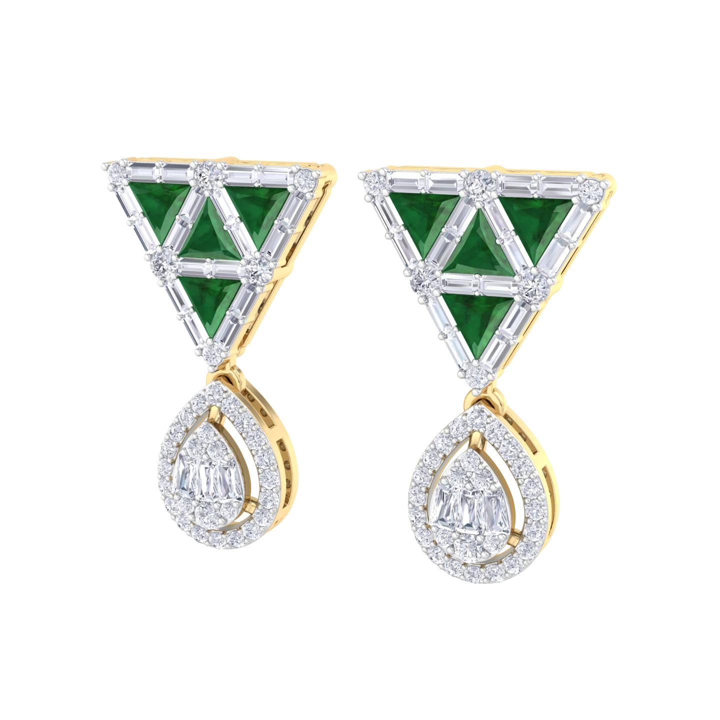 NATURAL DIAMOND JEWELLERY EARRING