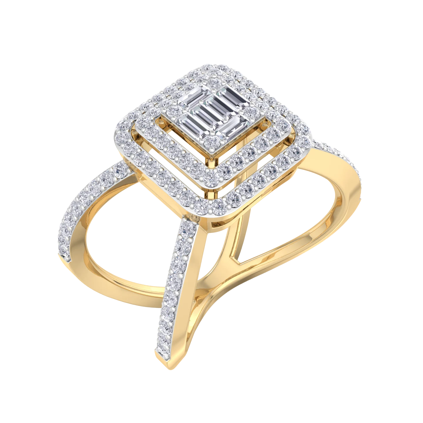 NATURAL DIAMOND JEWELLERY RING