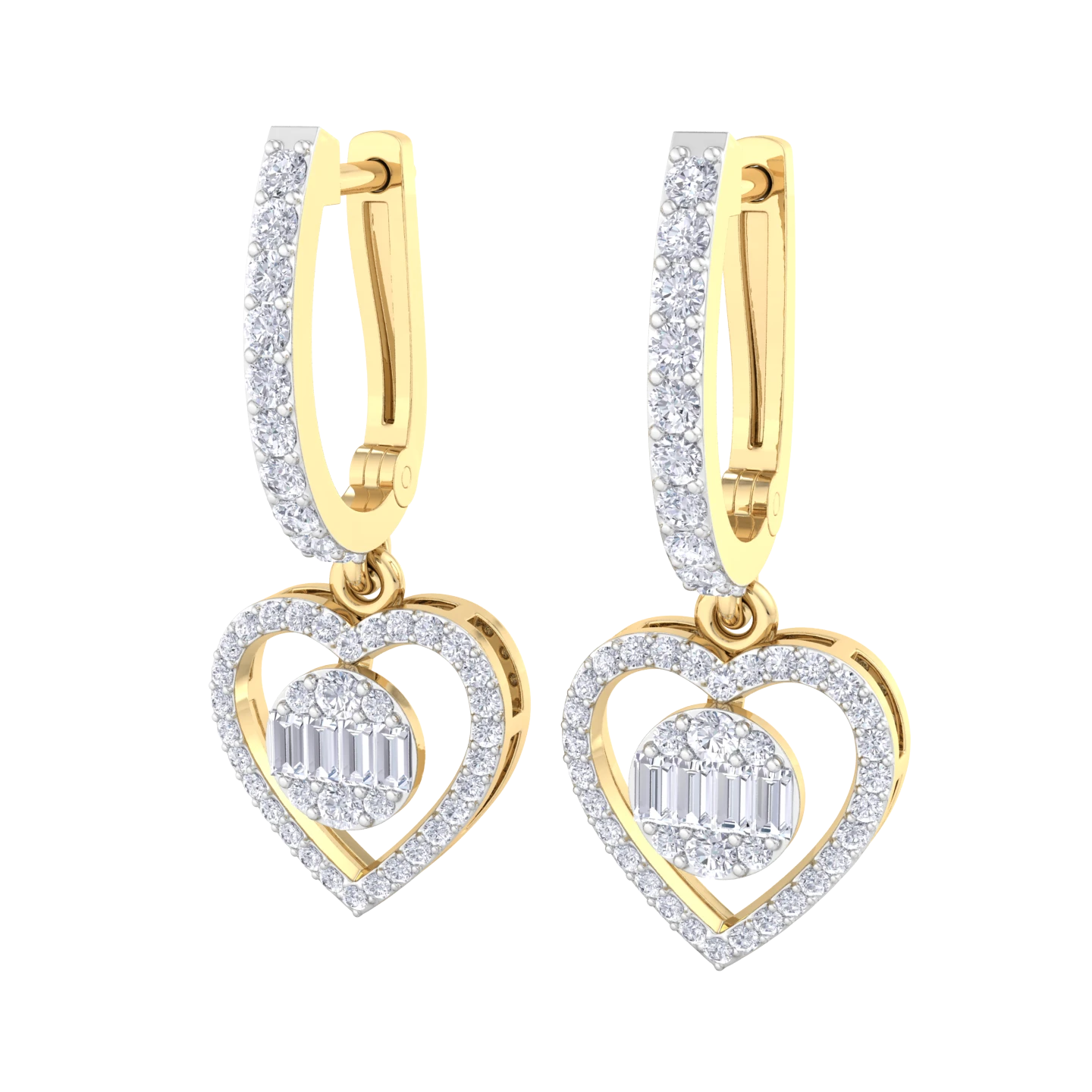 NATURAL DIAMOND JEWELLERY EARRING