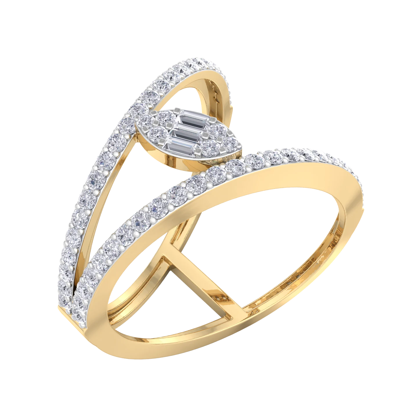NATURAL DIAMOND JEWELLERY RING