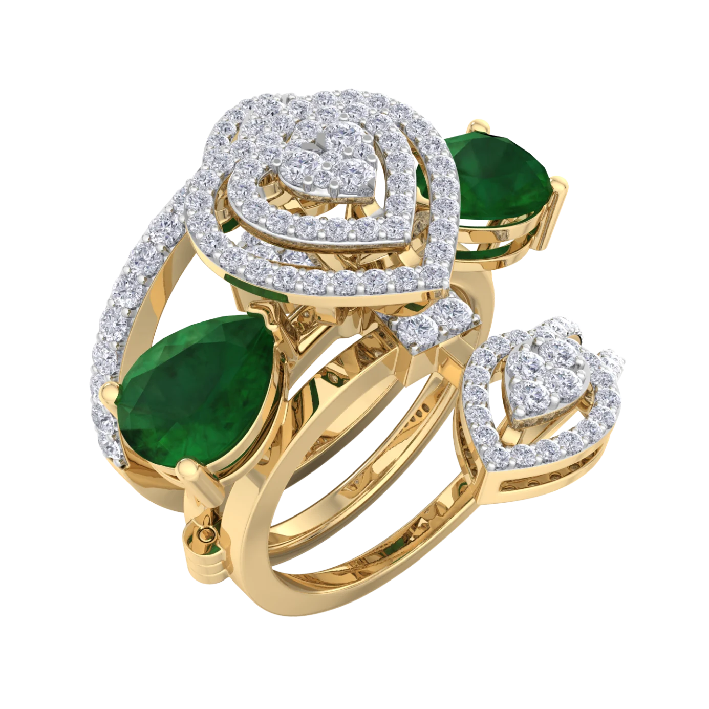 NATURAL DIAMOND JEWELLERY RING