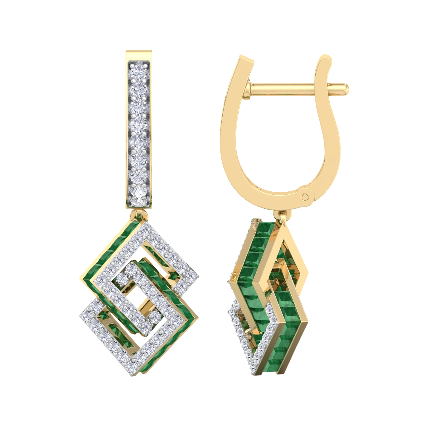 NATURAL DIAMOND JEWELLERY EARRING