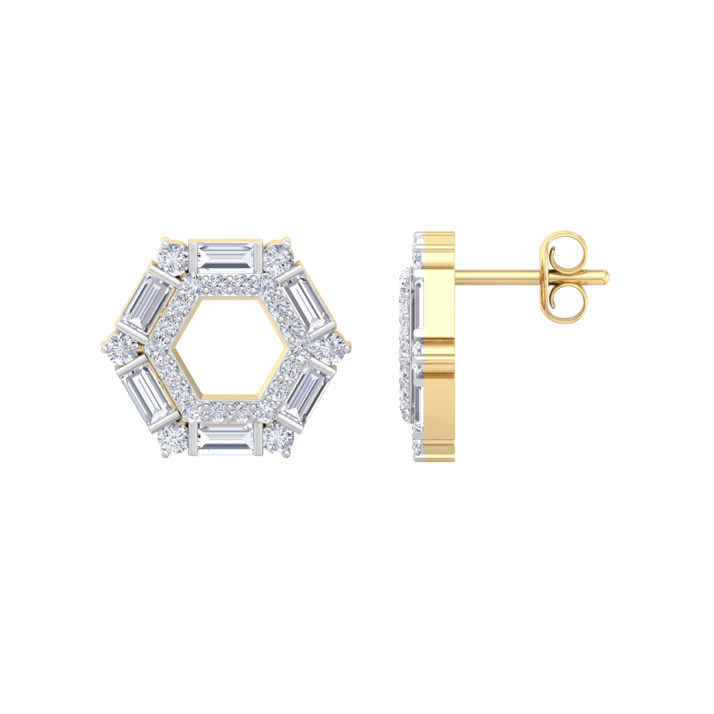 NATURAL DIAMOND JEWELLERY EARRING