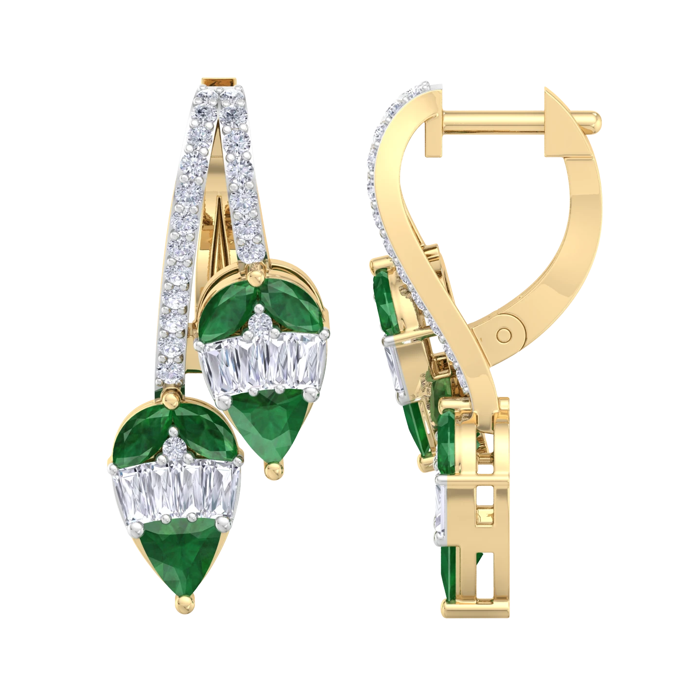 NATURAL DIAMOND JEWELLERY EARRING